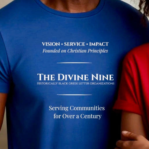 Divine Nine Vision Service Impact Tee